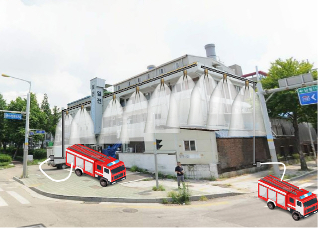 인천 남동산업단지 내 일진도금단지 수막설비 완성 후 조감도. <한국산업단지공단 제공>